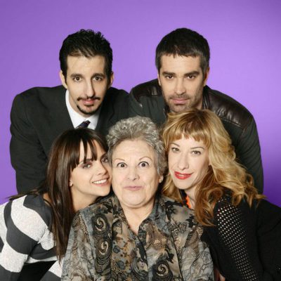 Guillermo Ortega, Adriá Collado, Macarena Gómez, Emma Penella y Natalie Seseña