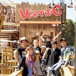 El reparto de 'FoQ' en el Parque de Atracciones de Madrid