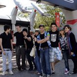 Los chicos de 'Física o Química' en  Madrid