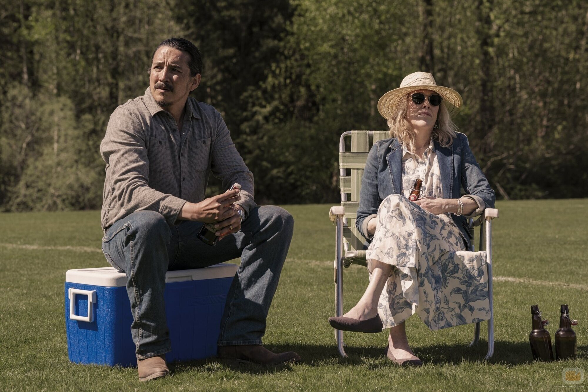 Gabriel Luna y Catherine O'Hara en 2x03 titulado 'El camino' de 'The Last of Us'