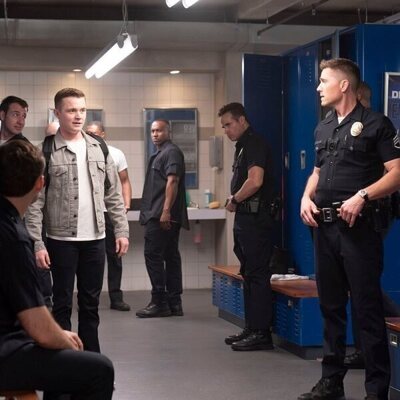 Eric Winter y Patrick Keleher en 'The Return' de 'The Rookie'