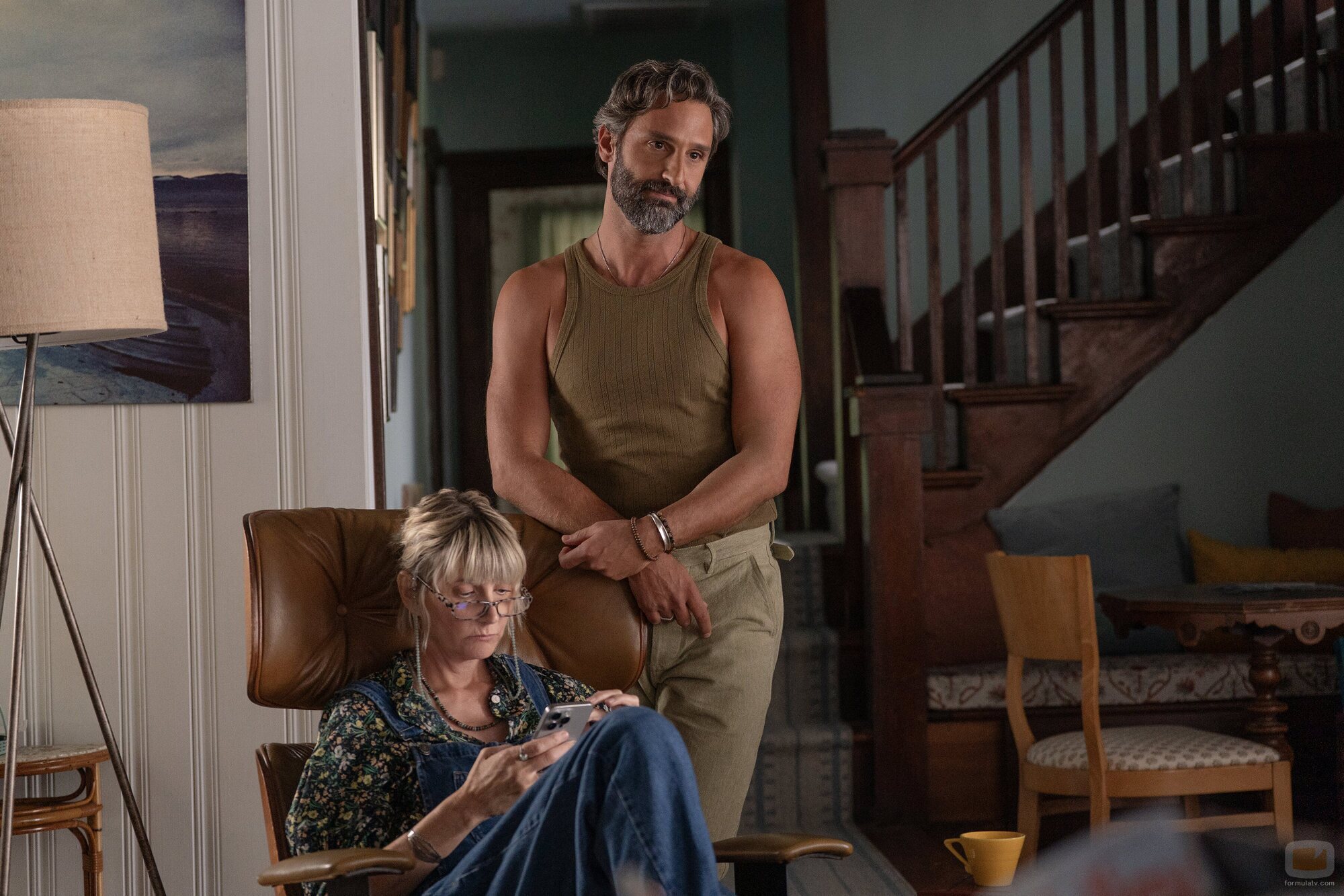 Kerri Kenney y Marco Calvani en 'La casa del lago' de 'Las cuatro estaciones'