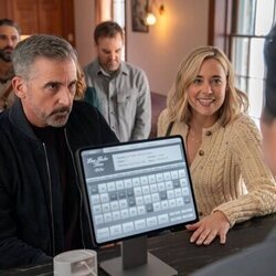Steve Carell y Erika Henningsen en la temporada 1 y el capítulo 05 de 'Las cuatro estaciones'