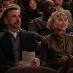 Steve Carell y Kerri Kenney en la temporada 1 y el capítulo 05 de 'Las cuatro estaciones'