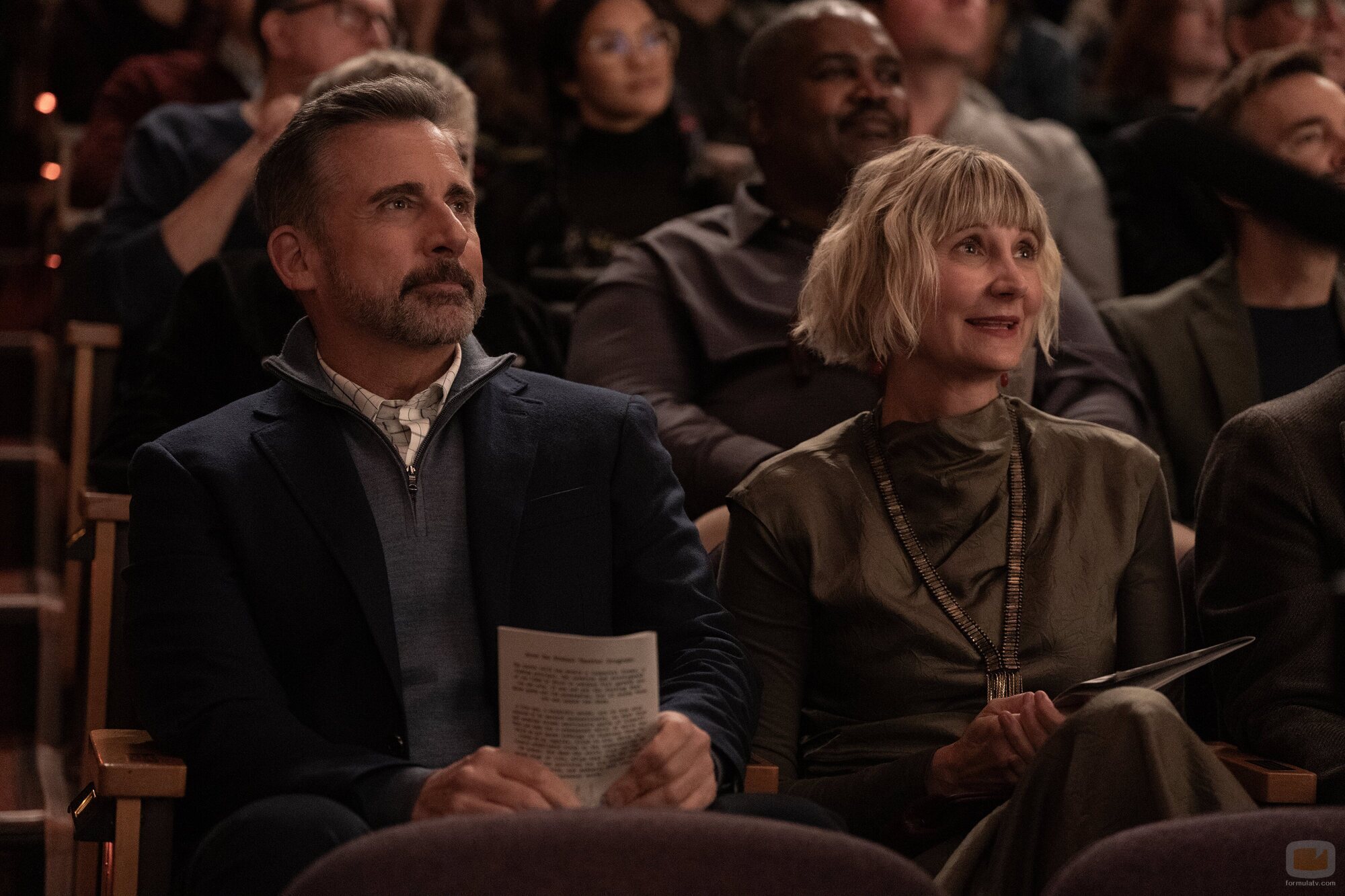 Steve Carell y Kerri Kenney en la temporada 1 y el capítulo 05 de 'Las cuatro estaciones'