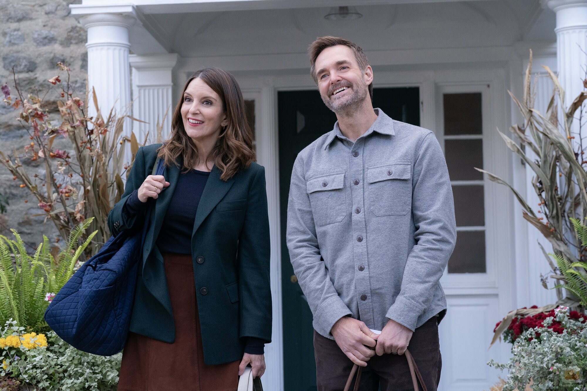 Tina Fey y Will Forte en la temporada 1 y el capítulo 05 de 'Las cuatro estaciones'