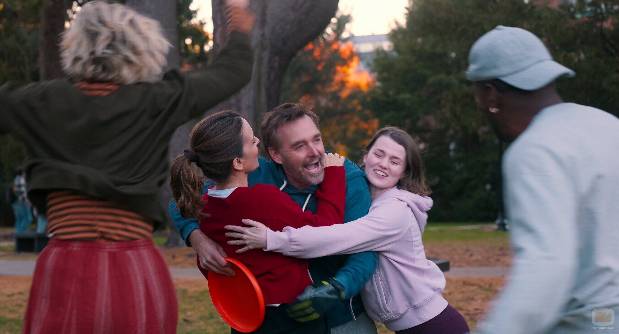 Will Forte en 'El partido de frisbi' de 'The Four Seasons'