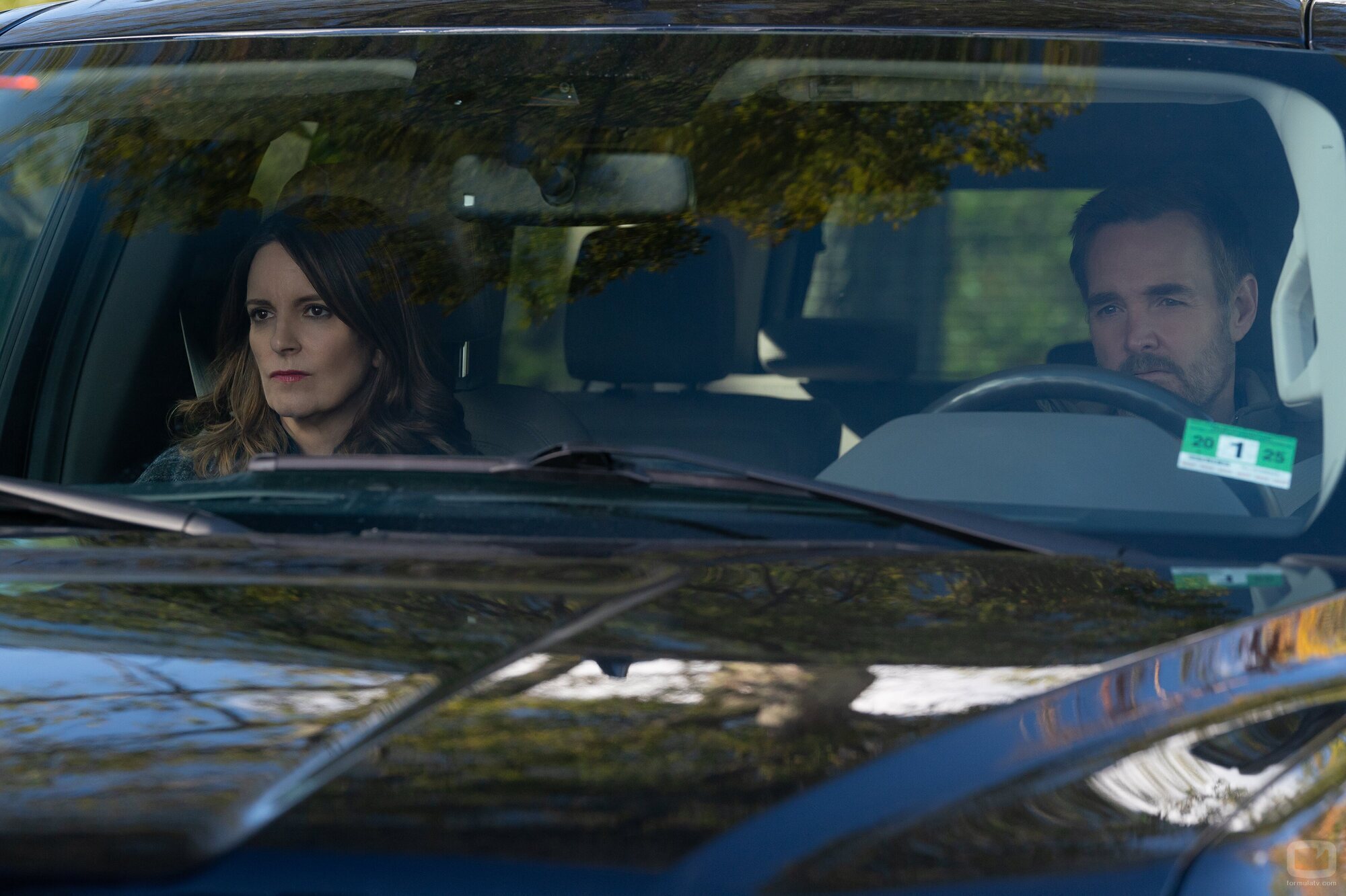 Tina Fey y Will Forte en el 1x06 de 'The Four Seasons'