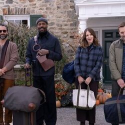 Escena de 'El partido de frisbi' de 'The Four Seasons'