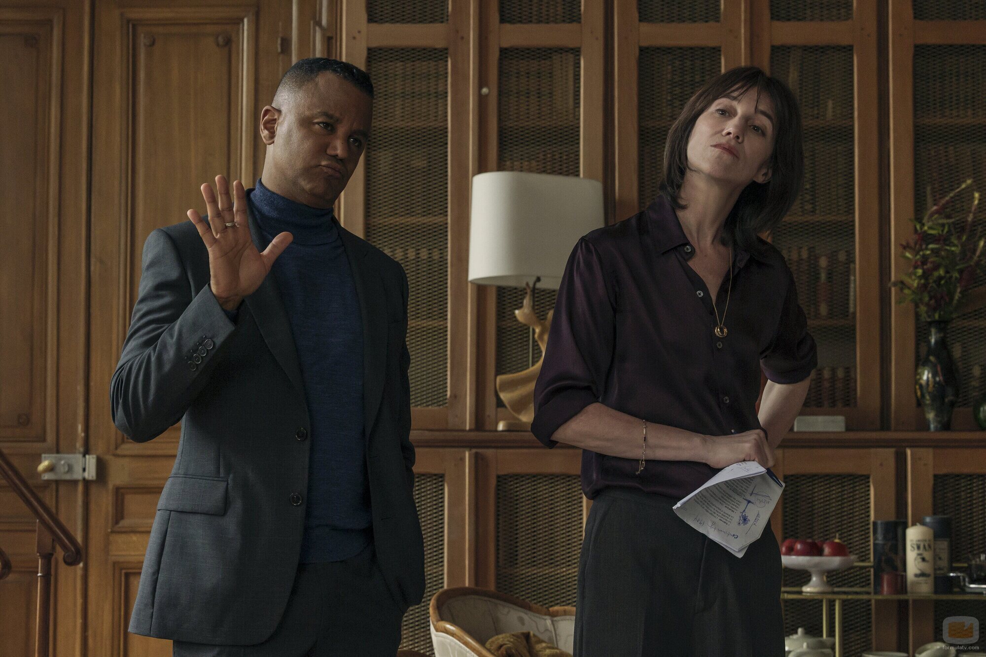 Yanic Truesdale y Charlotte Gainsbourg en 'El desastre' de 'Estrella'