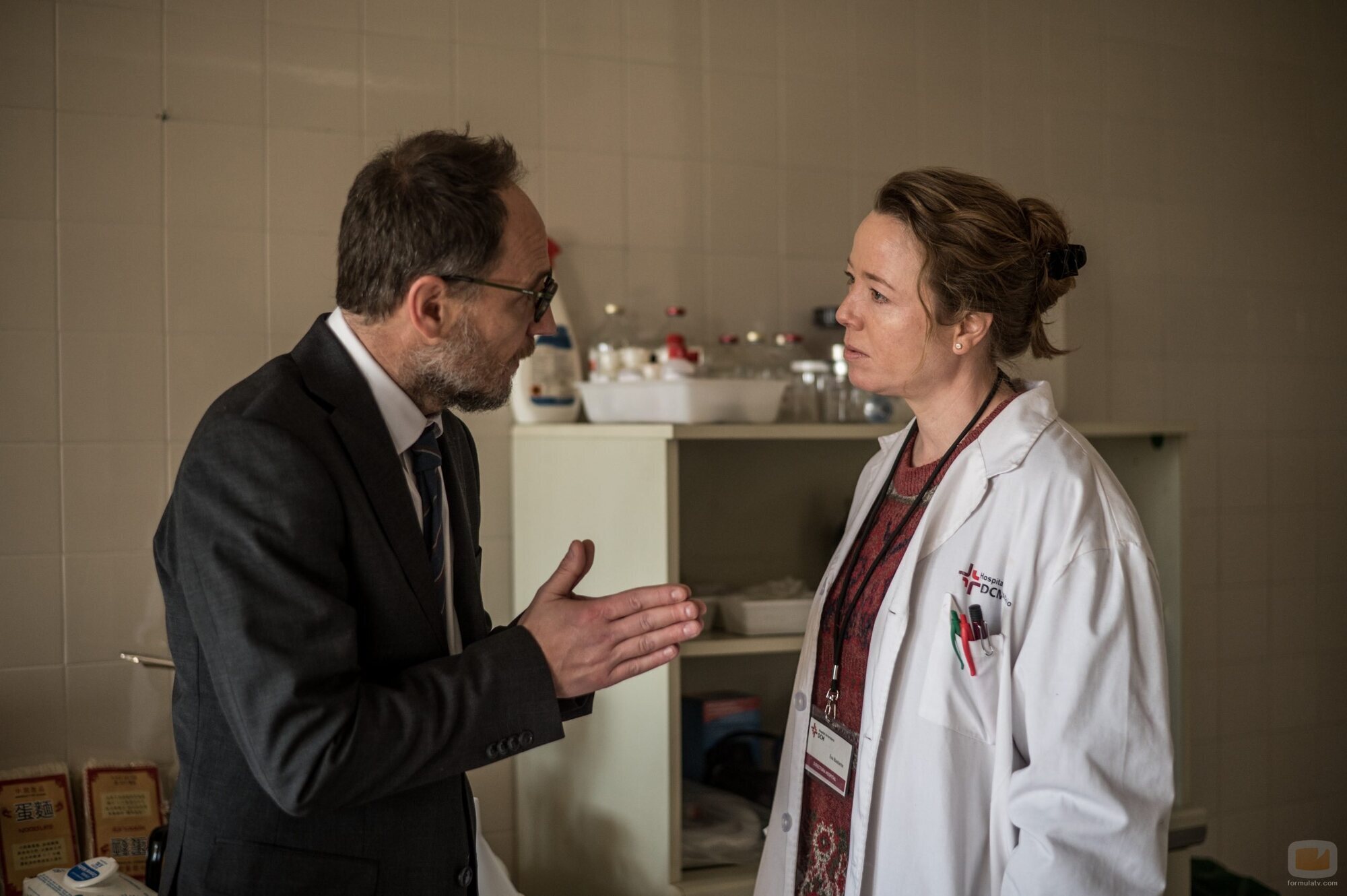 Ainhoa Santamaría en 1x02 titulado 'Emergencia' de 'Apagón'