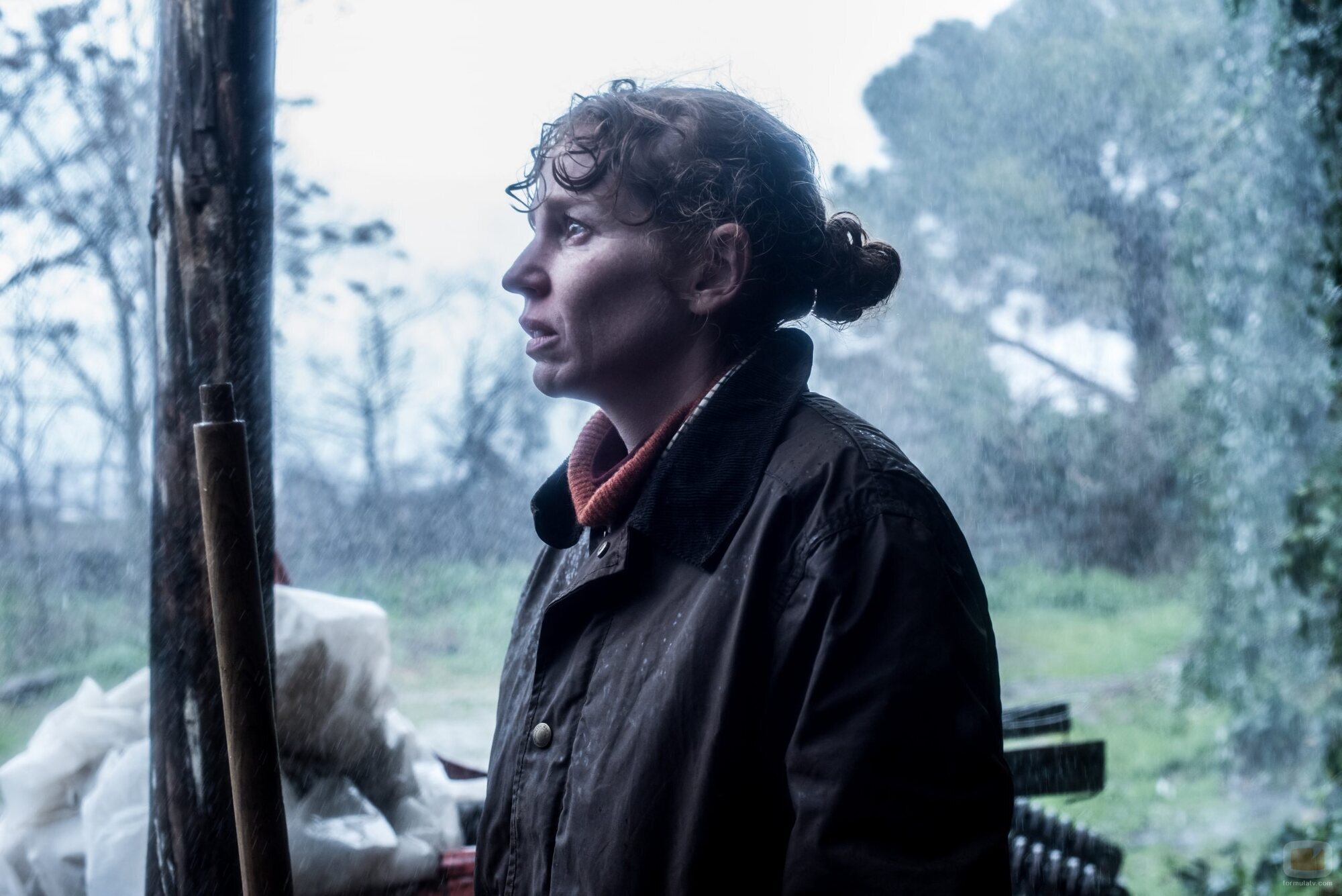 Still de María Vázquez en 1x05 titulado 'Equilibrio' de 'Apagón'