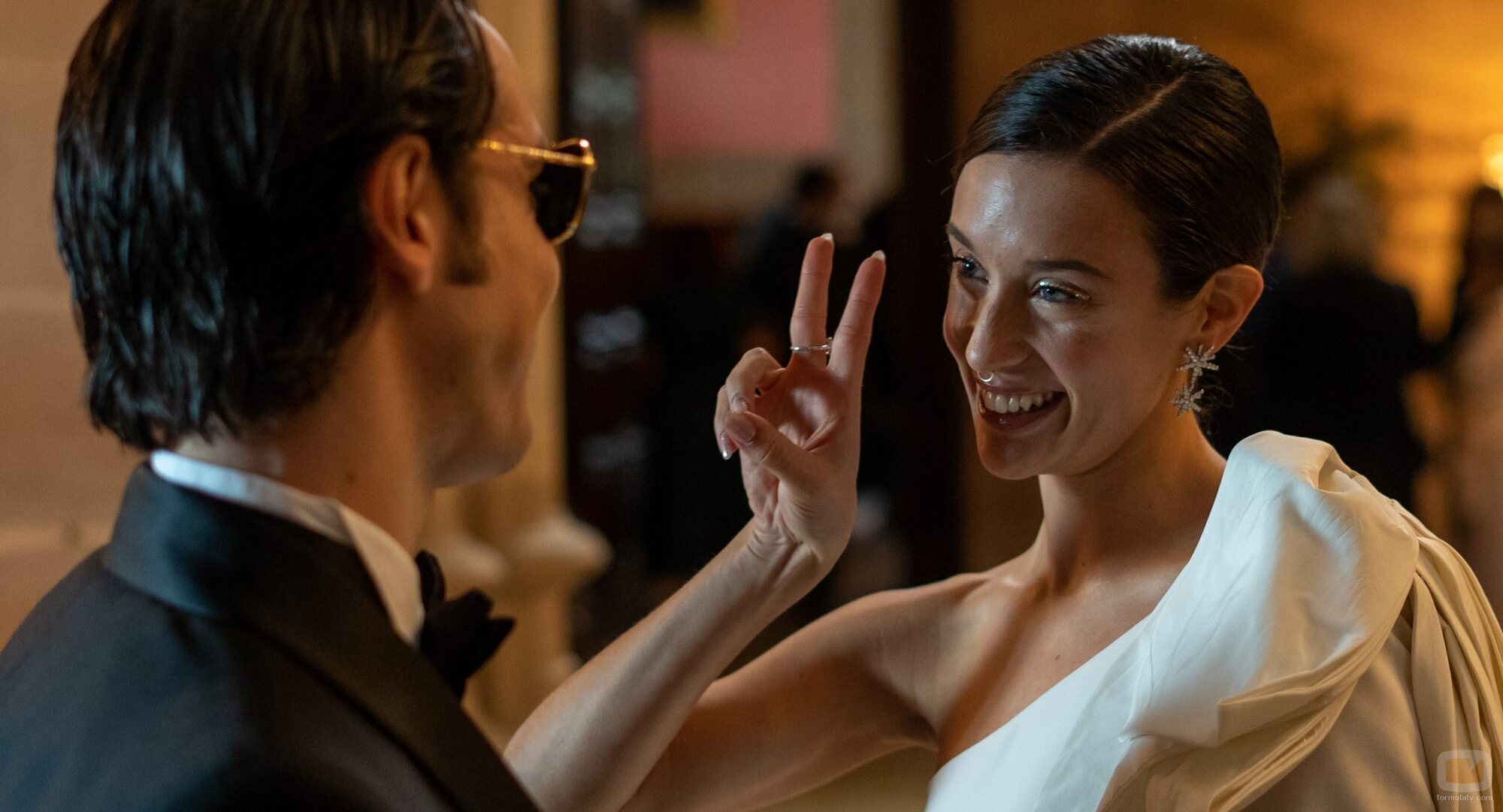 Foto de Patricia López Arnaiz en el 1x06 de 'Galgos'