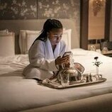 Still de Myha'la Herrold en la temporada 1 y el capítulo 02 de 'Industry'