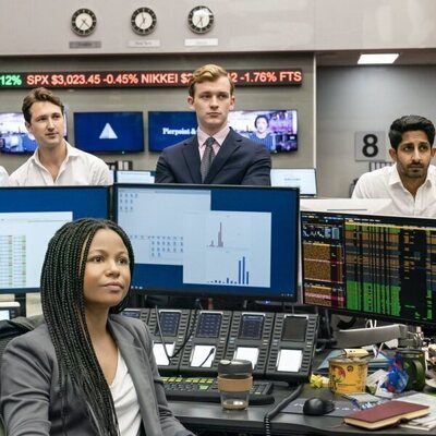 1x04 titulado 'Reunión' de 'Industry'