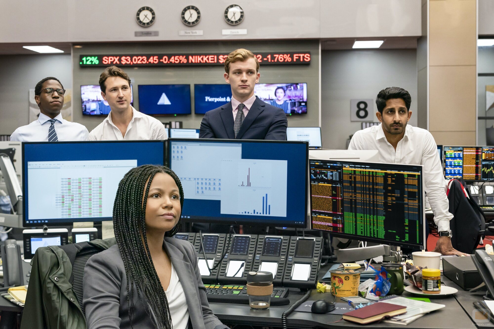 1x04 titulado 'Reunión' de 'Industry'