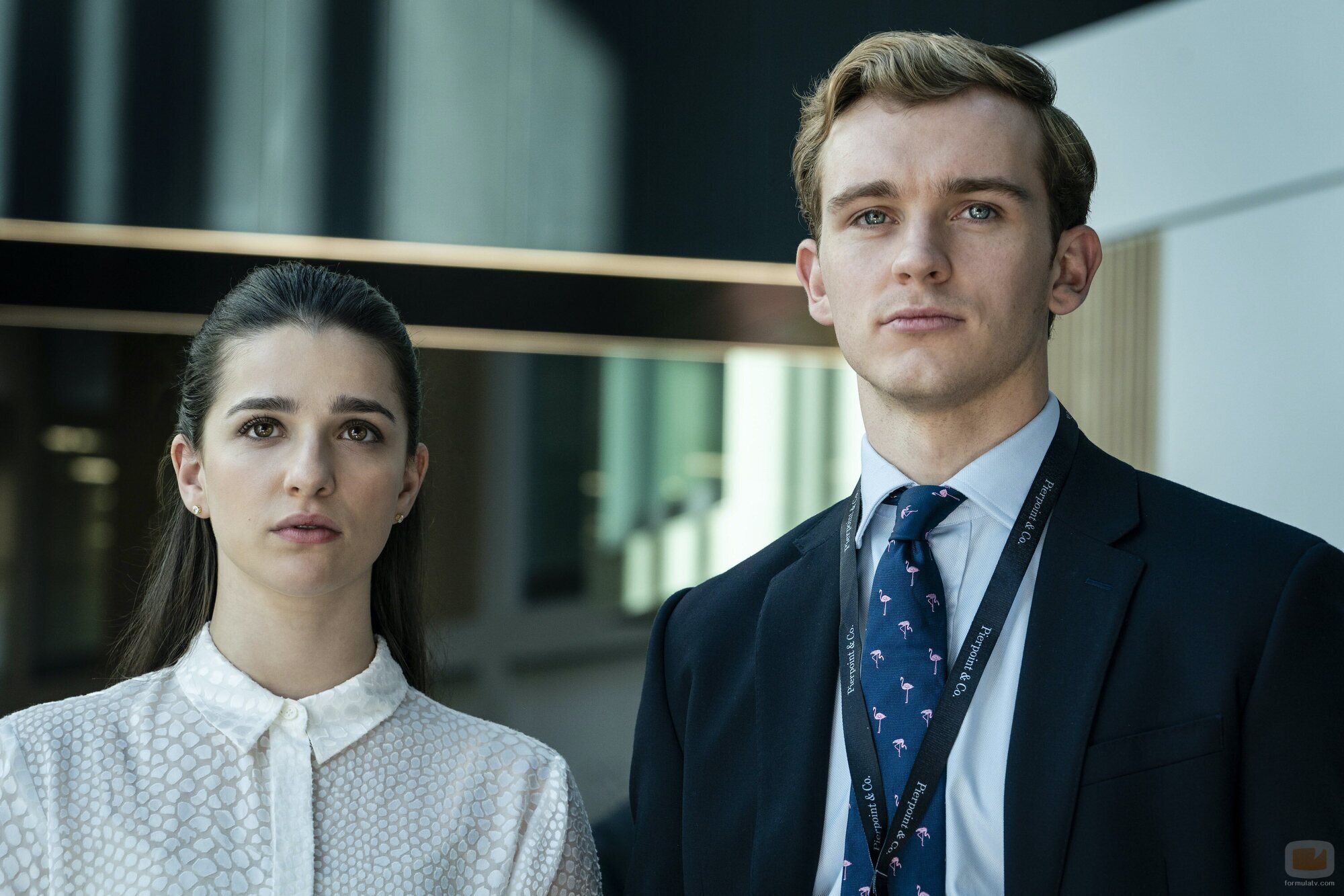 Marisa Abela y Harry Lawtey en 1x04 titulado 'Reunión' de 'Industry'