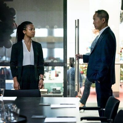 Ken Leung y Myha'la Herrold en 1x06 titulado 'Cascanueces' de 'Industry'