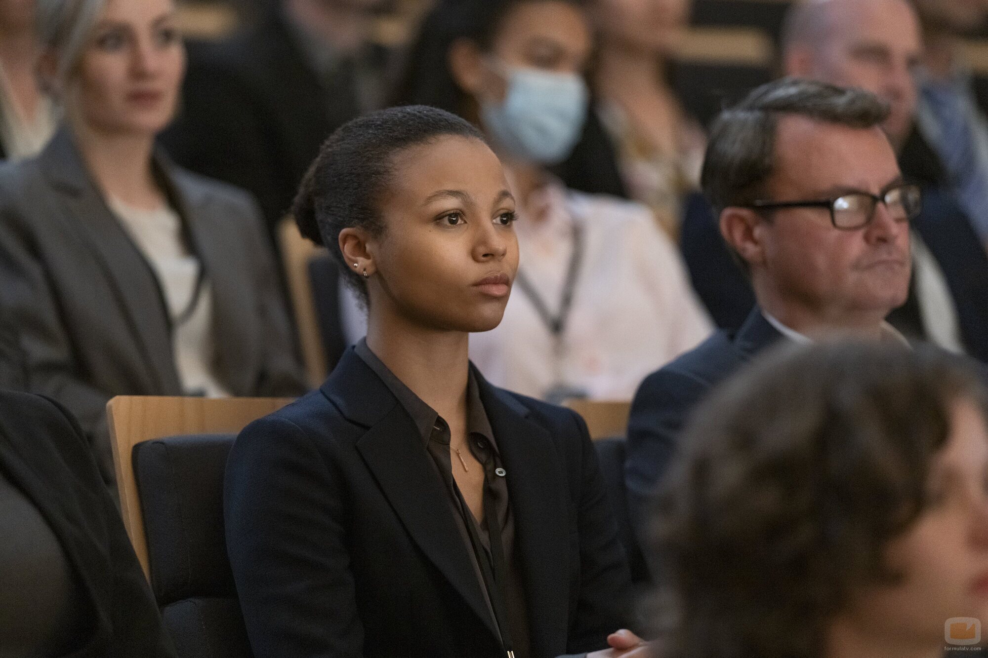 Myha'la Herrold en 2x02 'El Calamar Gigante' de 'Industry'
