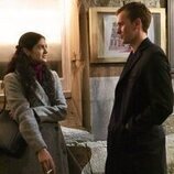 Harry Lawtey y Indy Lewis en la temporada 2 y el capítulo 05 de 'Industry'