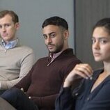 Harry Lawtey y Emily Barber en la temporada 3 y el capítulo 04 de 'Industry'