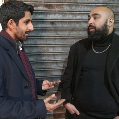 Asim Chaudhry y Sagar Radia en el 3x04 de 'Industry'