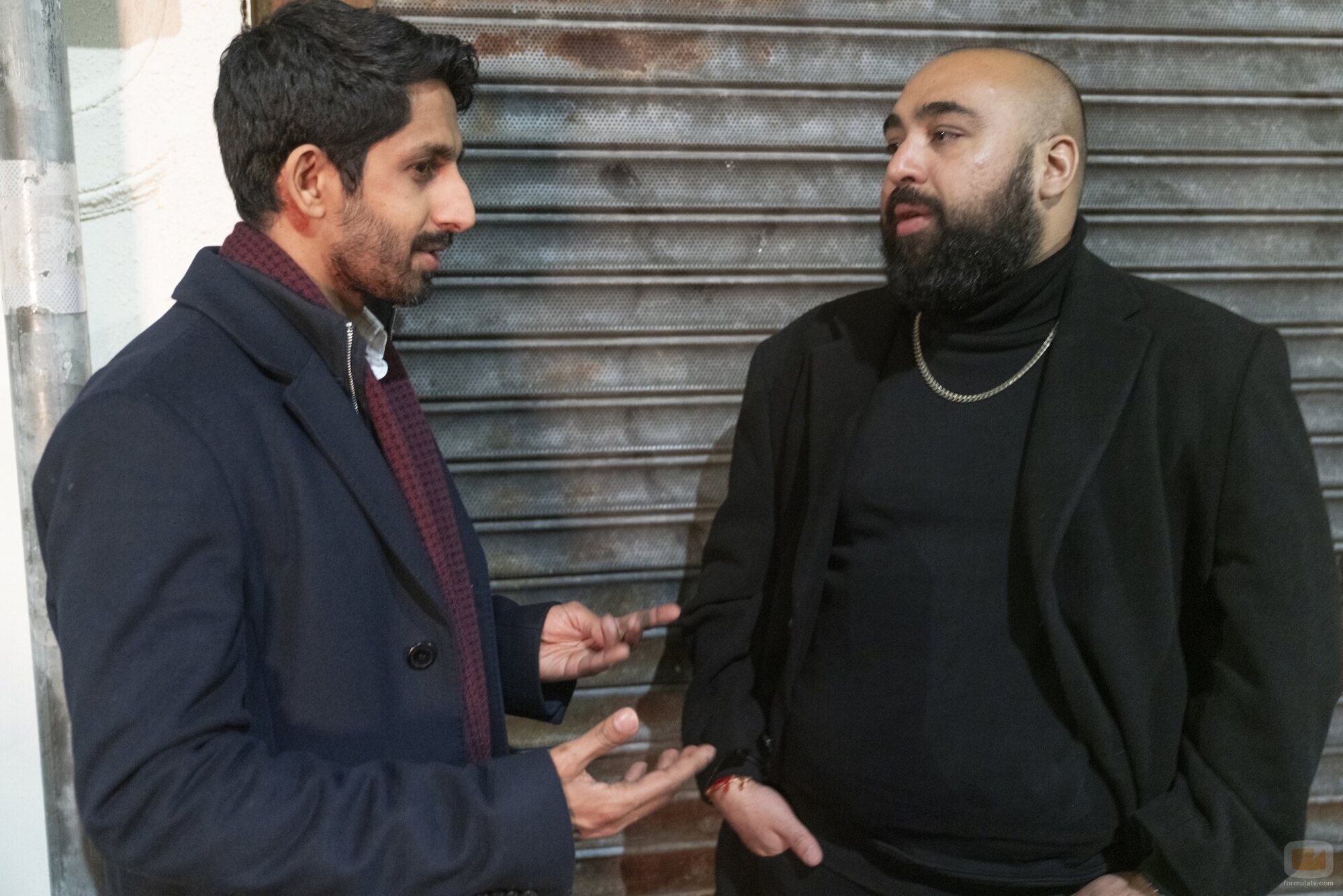 Asim Chaudhry y Sagar Radia en el 3x04 de 'Industry'