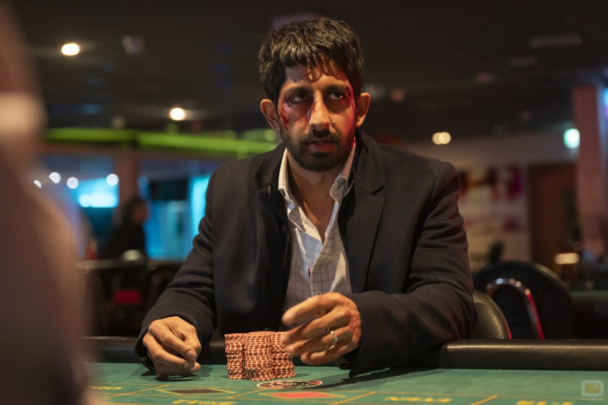 Escena de Sagar Radia en 'Travesuras Blancas' de 'Industry'