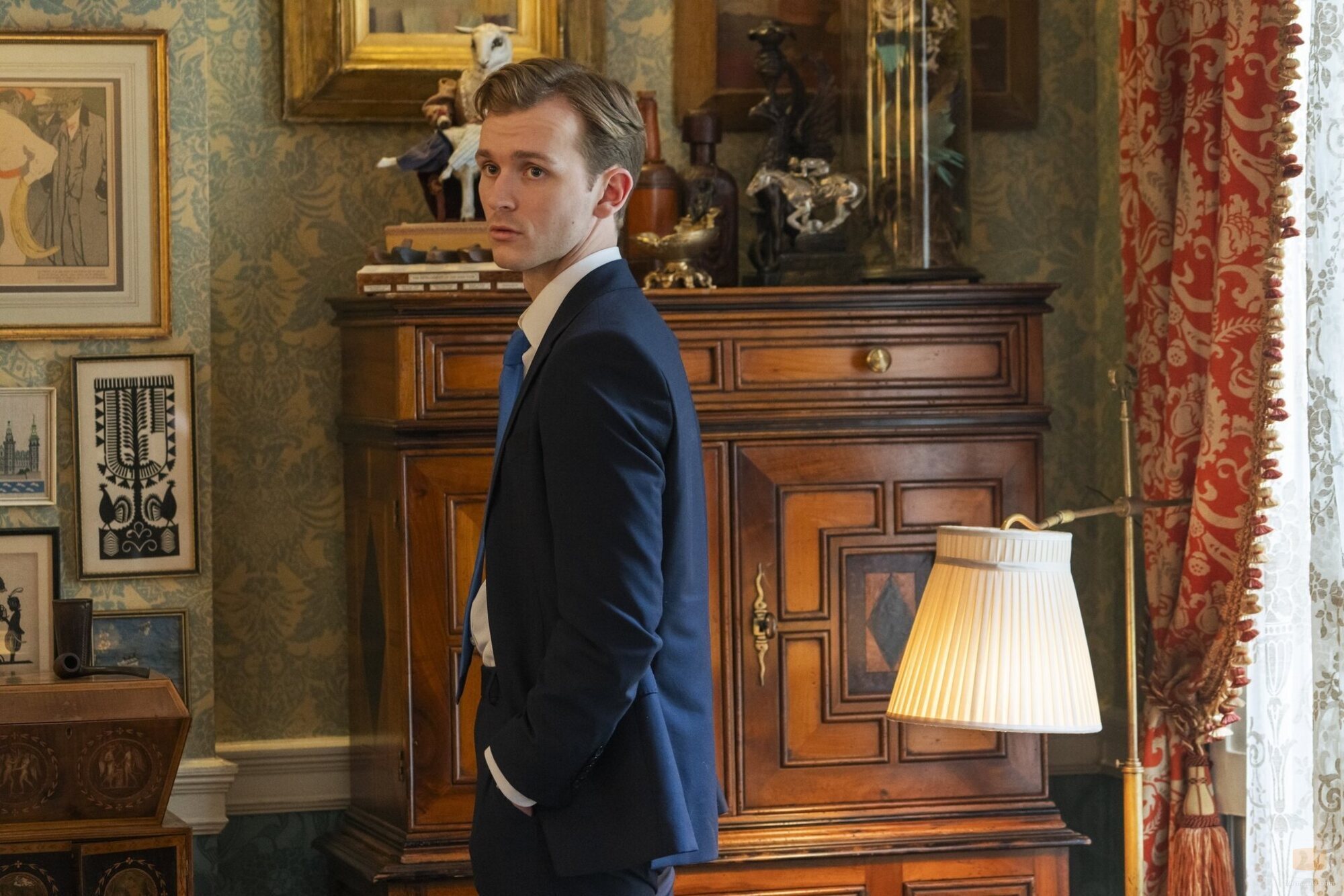 Harry Lawtey en 'Hombre de Empresa' de 'Industry'