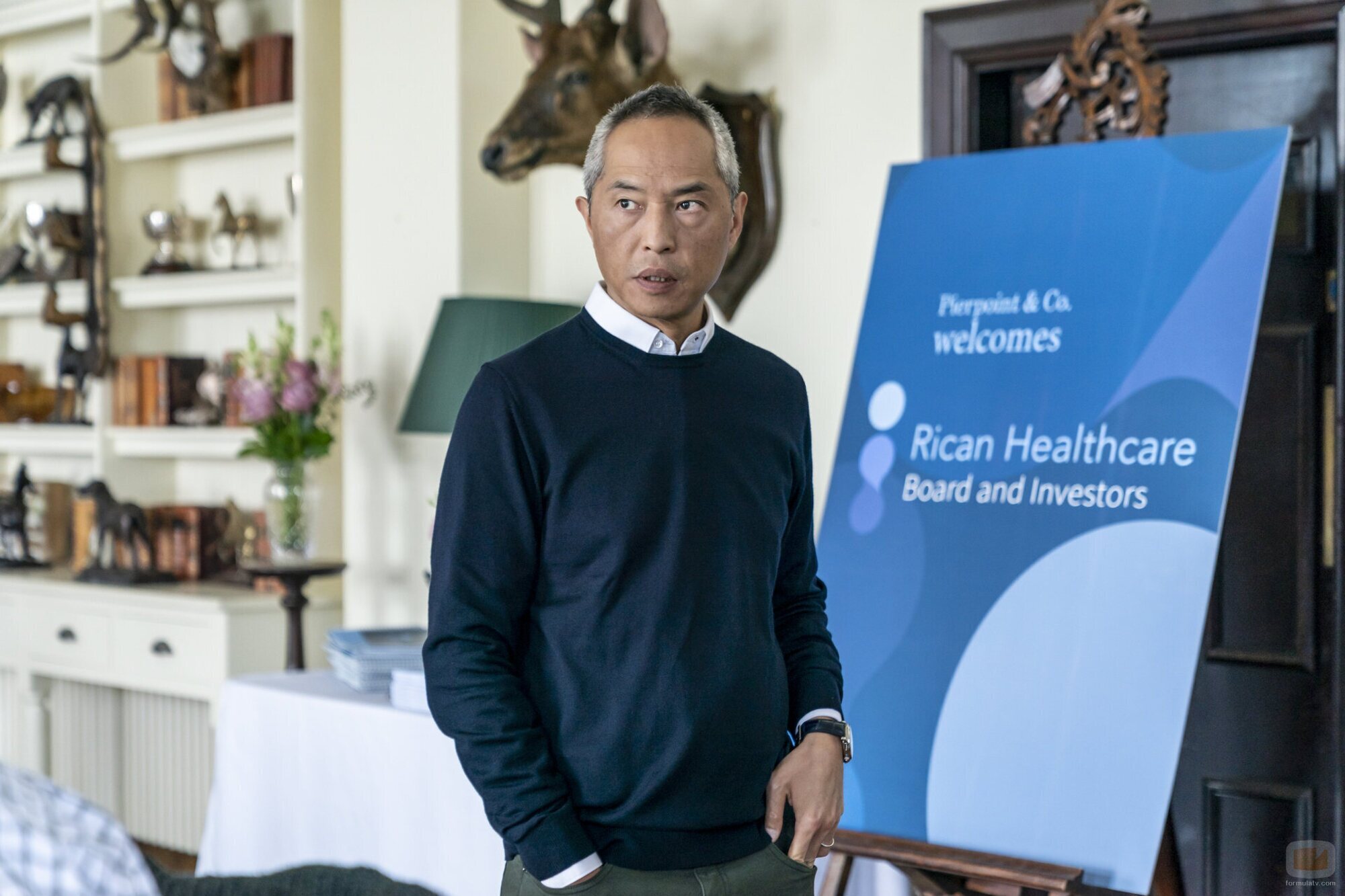 Ken Leung en la temporada 2 y el capítulo 03 de 'Industry'