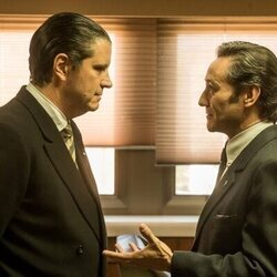 Carlos Santos y Xose Antonio Touriñán en el 1x01 de 'La canción'