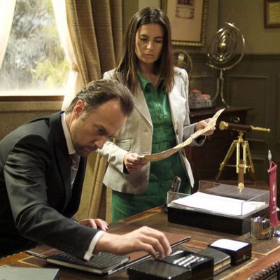 Carlos Leal y Lola Baldrich en 'El internado'