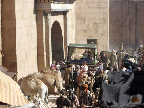 El rodaje de la miniserie Ben - Hur