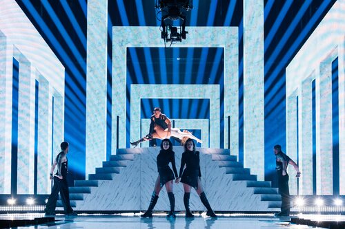 Primer ensayo de Melody y 'Esa diva' en Eurovisión 2025