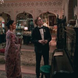 Sakshi Tanwar en '¡Luces, cámara, y a pujar!' de 'The Royals'