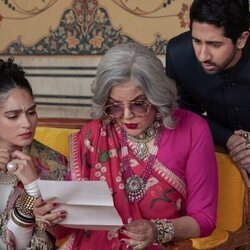 Kavya Trehan y Vihaan Samat en 'Confusión real' de 'The Royals'