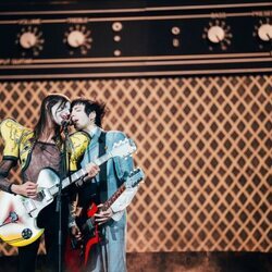 Lucio Corsi (Italia), en la Semifinal 1 de Eurovisión 2025