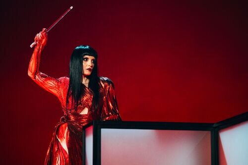 Shkodra Elektronike (Albania), en la Semifinal 1 de Eurovisión 2025