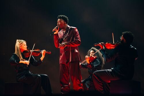 Claude (Países Bajos), en la Semifinal 1 de Eurovisión 2025