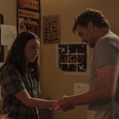 Pedro Pascal y Bella Ramsey en la temporada 2 y el capítulo 06 de 'The Last of Us'
