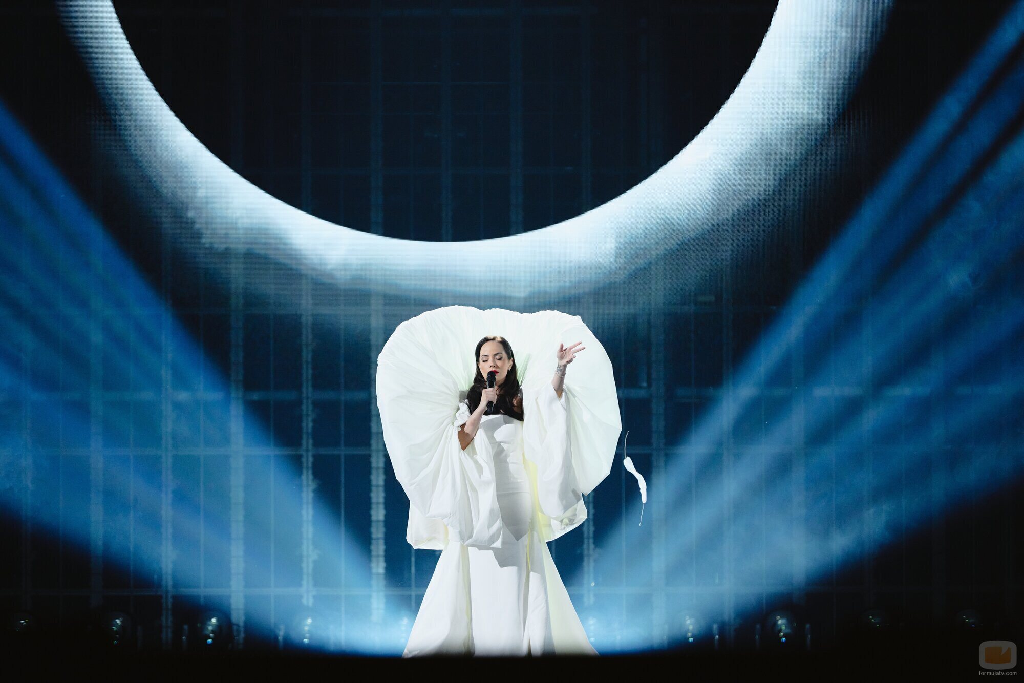 Nina Zizic (Montenegro), en la Semifinal 2 de Eurovisión 2025 