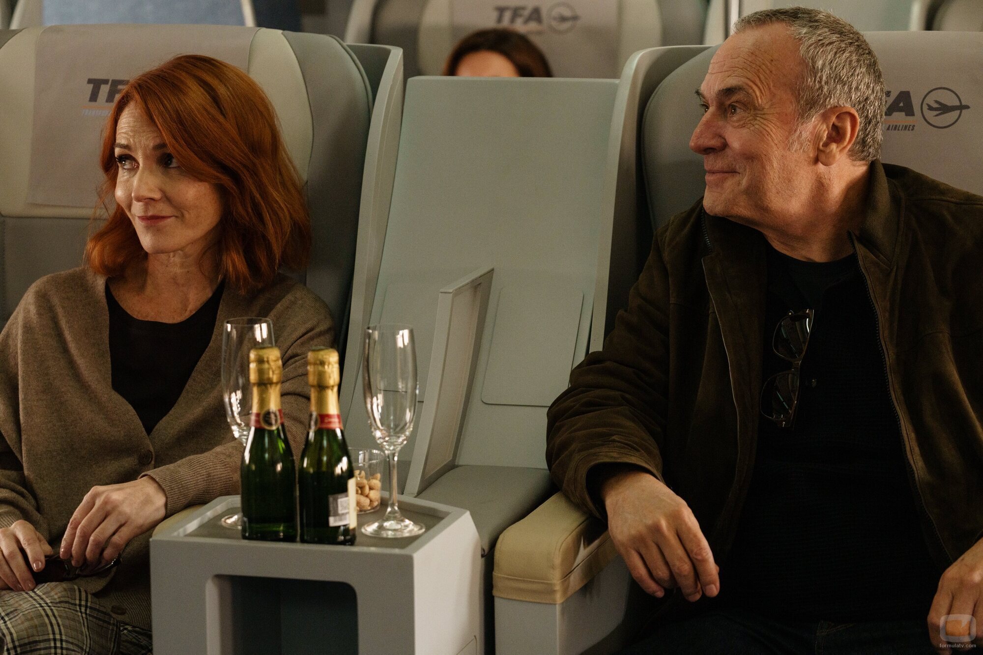 José Coronado y Mireia Portas en 'Volver' de 'Legado'