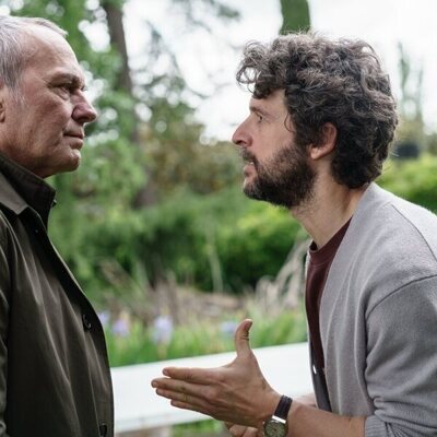 José Coronado y Diego Martín en Capítulo 6 titulado 'Perdonar' de 'Legado'