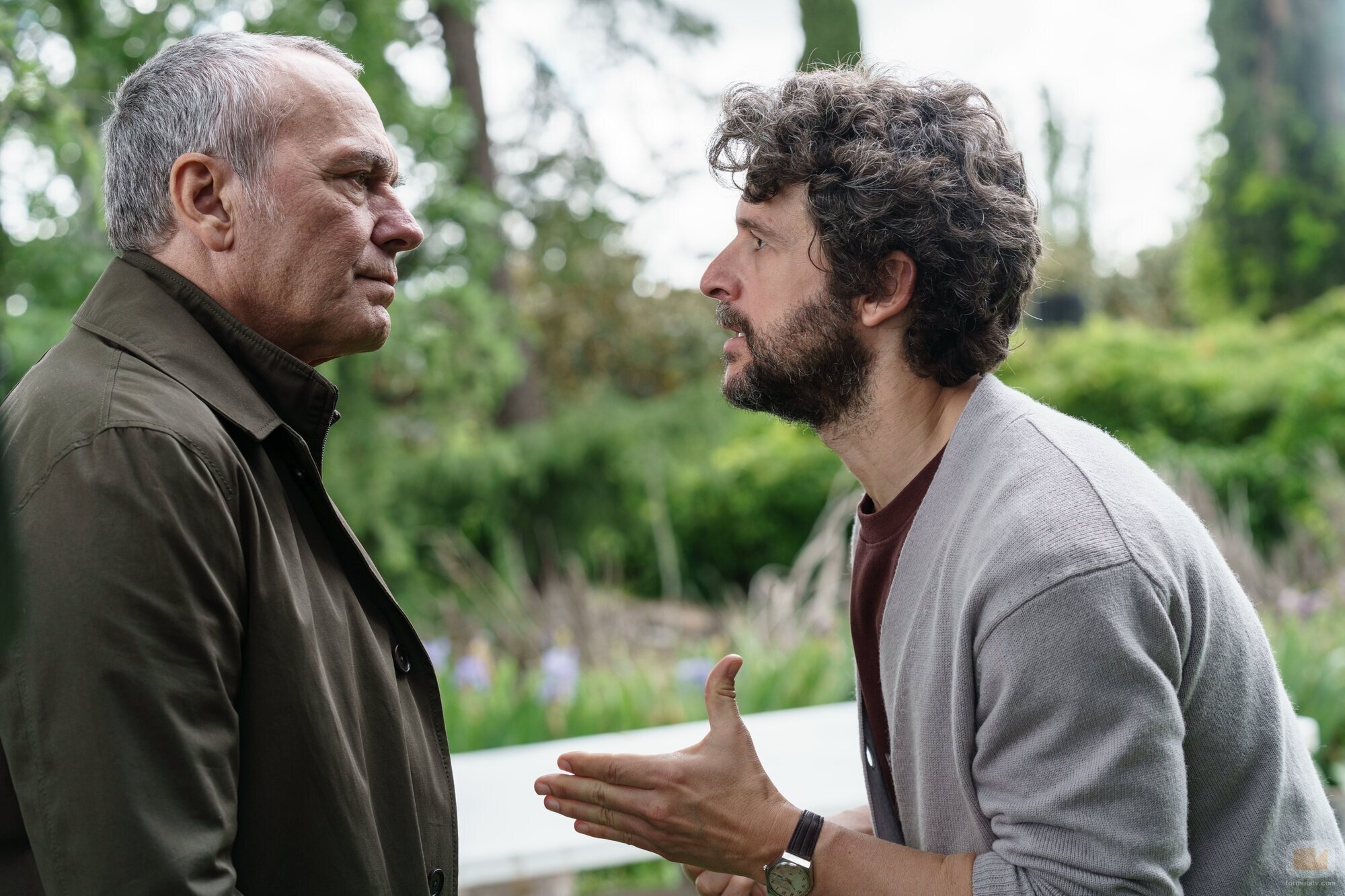 José Coronado y Diego Martín en Capítulo 6 titulado 'Perdonar' de 'Legado'