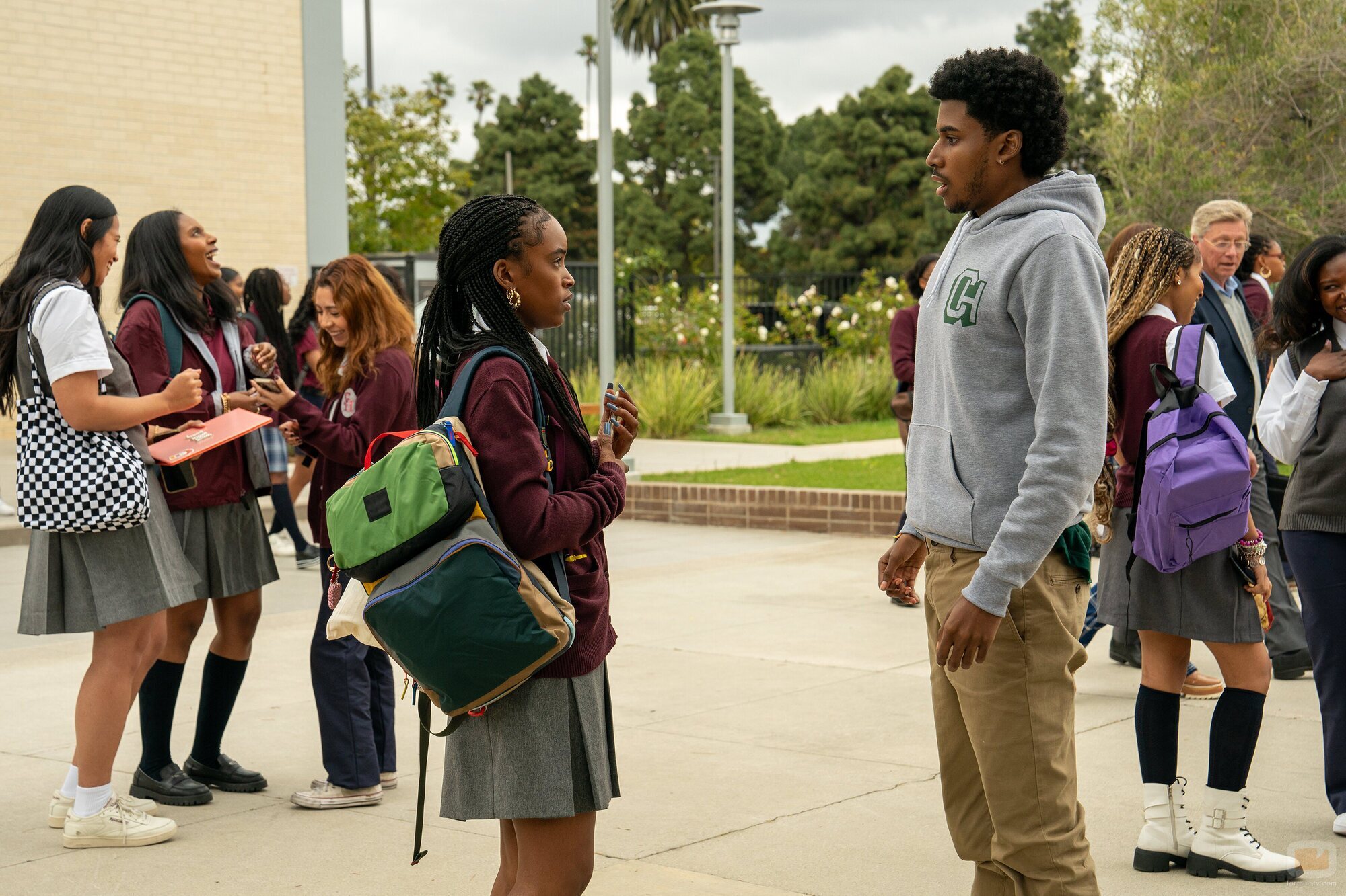 Lovie Simone y Michael Cooper Jr. en Capítulo 1 titulado 'Reencuentro' de 'Por siempre'