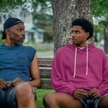 Michael Cooper Jr. y Wood Harris en 1x05 'Vineyard' de 'Por siempre'