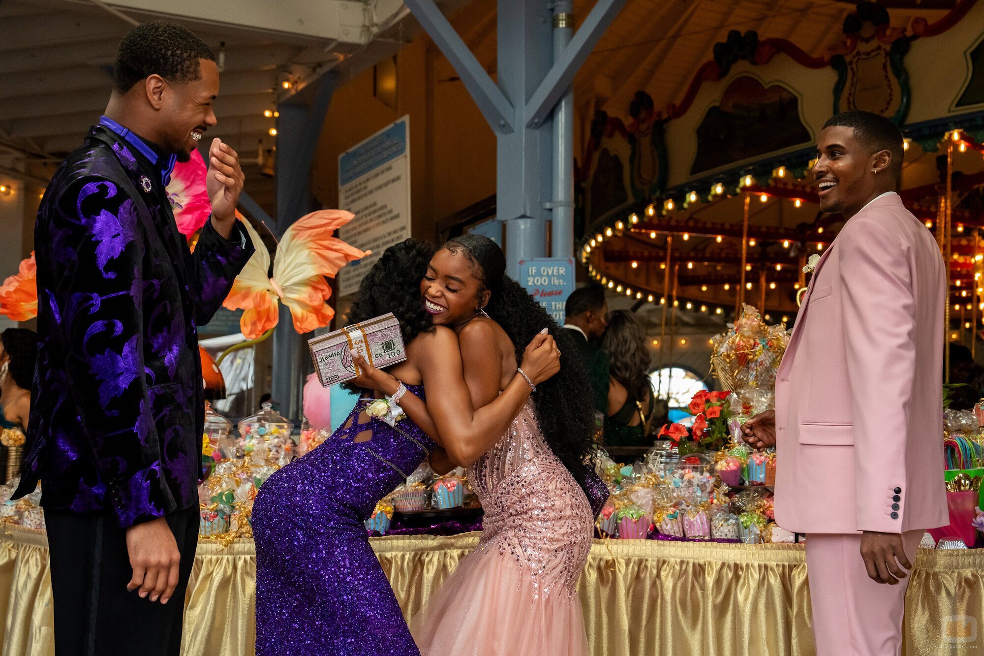 Lovie Simone y Michael Cooper Jr. en el 1x08 de 'Por siempre'