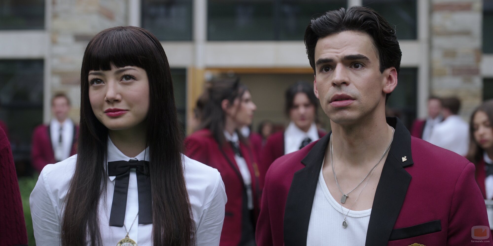 Miku Martineau y Hunter Cardinal en el 1x03 de 'Apuesta'