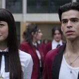 Miku Martineau y Hunter Cardinal en el 1x03 de 'Apuesta'