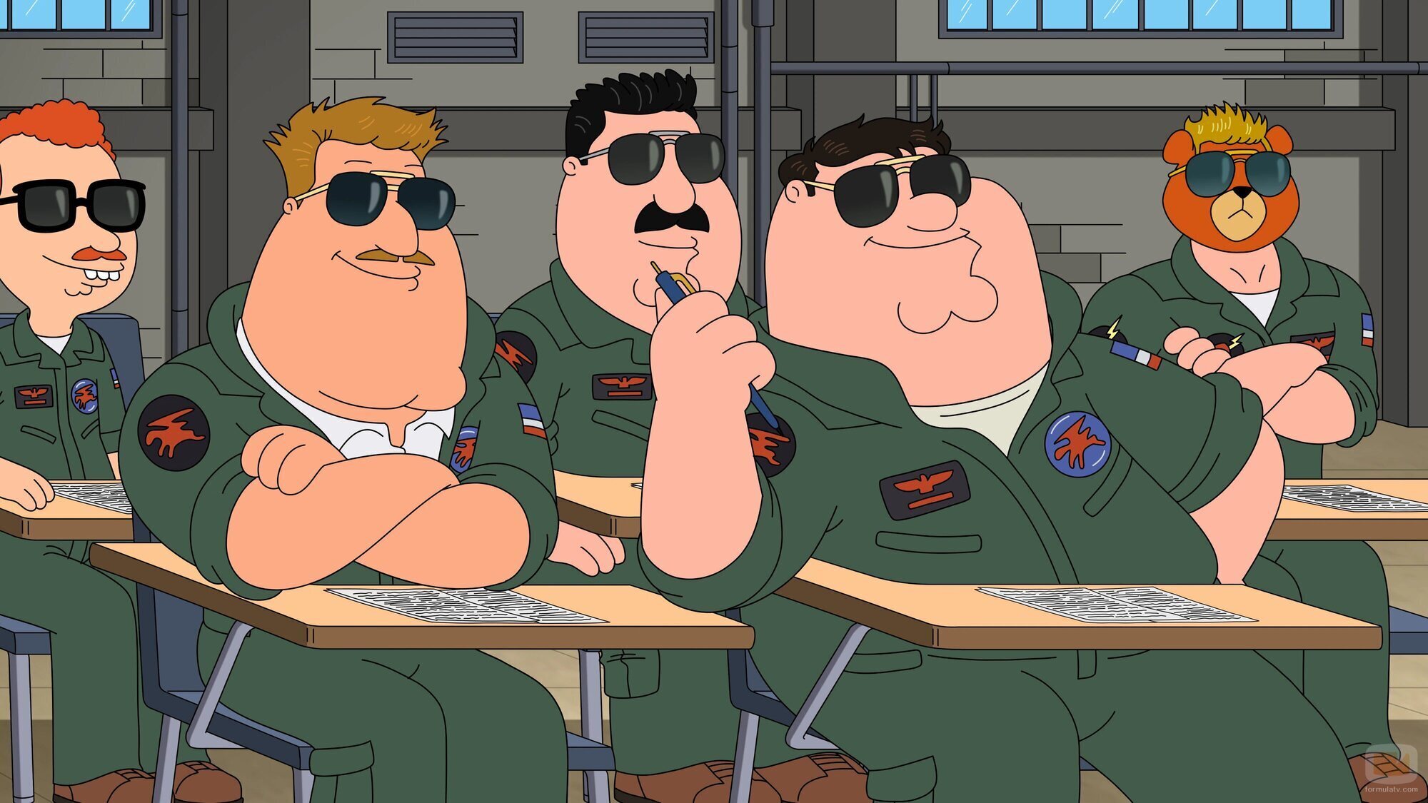 'Top Gun regordete' de 'Padre de familia'